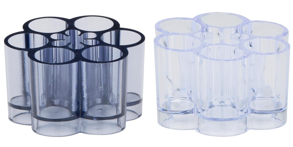 TOUCH OF BEAUTY Cosmetic Organizer Round 9x9x6cm