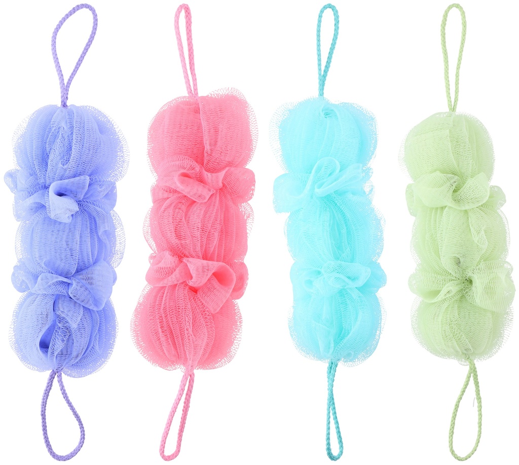 TOUCH OF BEAUTY Bath Sponge 26cm with Handle