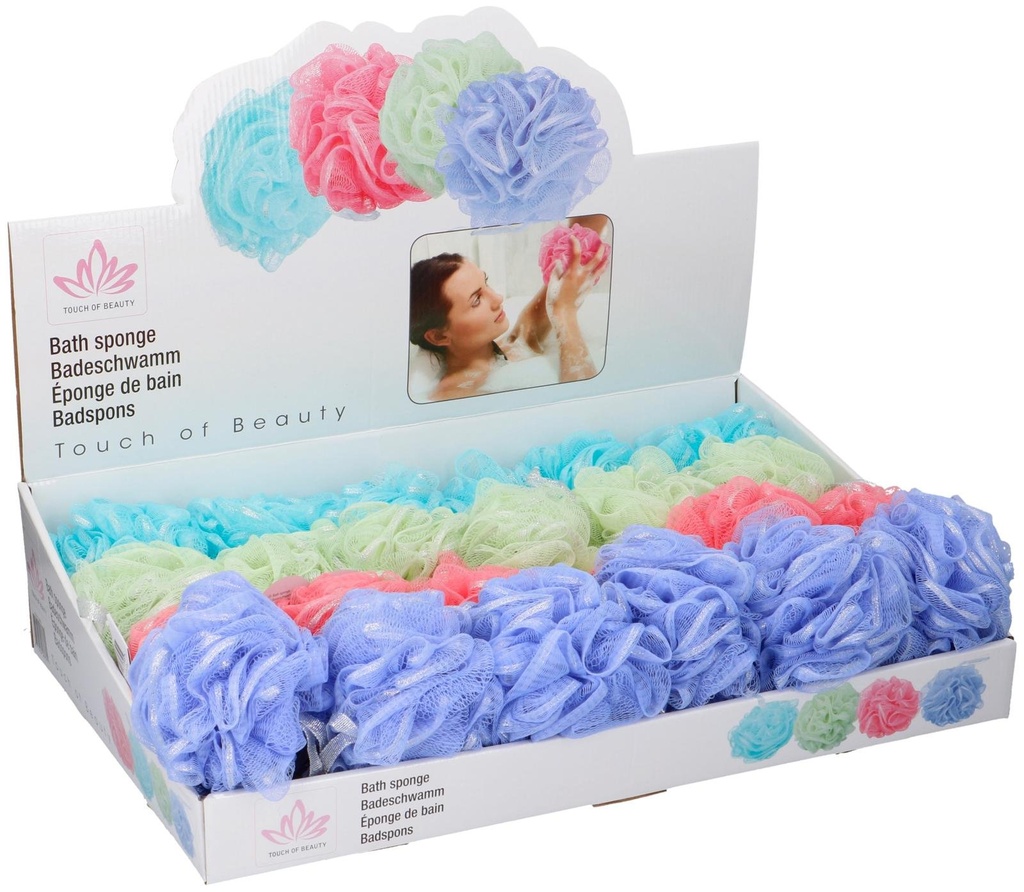 TOUCH OF BEAUTY Bath Sponge 47g