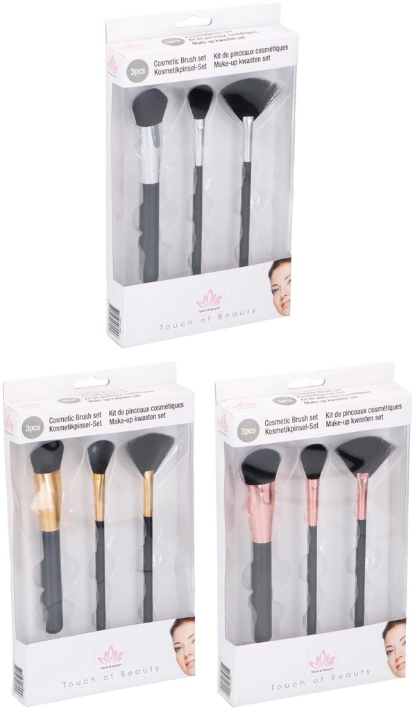 TOUCH OF BEAUTY Cosmetic Make-Up Brushes