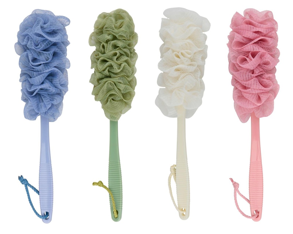 TOUCH OF BEAUTY Bath Sponge With Handle 40cm