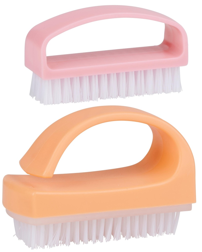 TOUCH OF BEAUTY Nail Brush with Handle 9.5x8x4cm