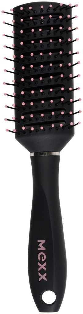[871125245736] MEXX Hair Brush 23x4.5cm Black