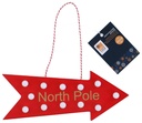 ARTICASA Christmas North Pole Arrow With LED Light