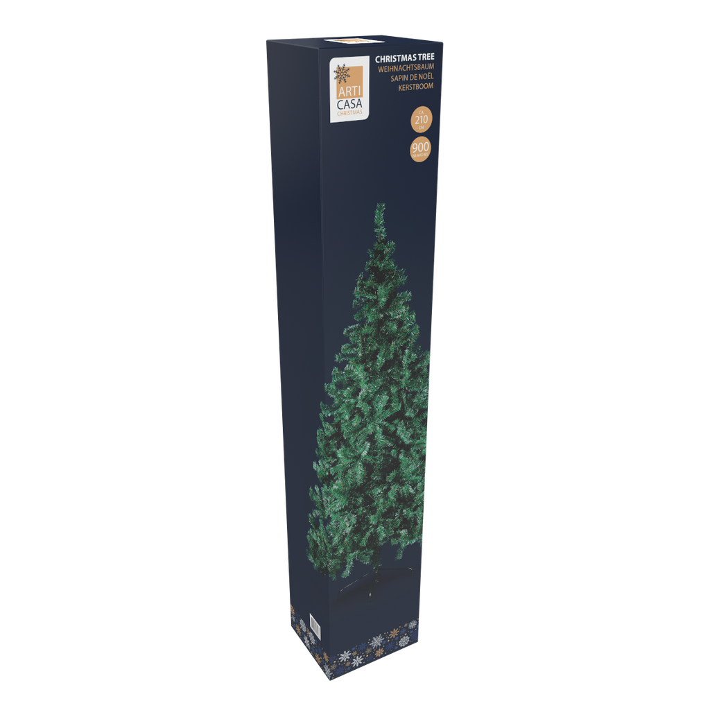 ARTICASA Christmas Tree 210cm with 900 Branches