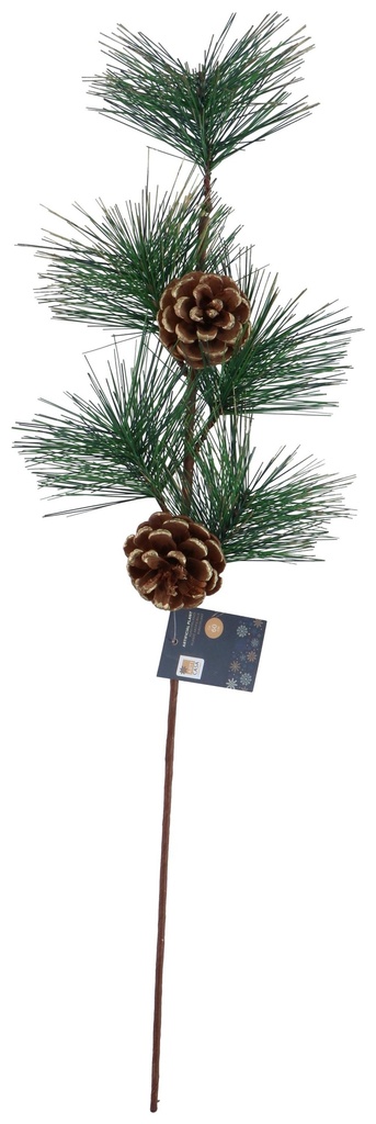 [871125257344] ARTICASA Christmas Plant With Pine Cone 60cm