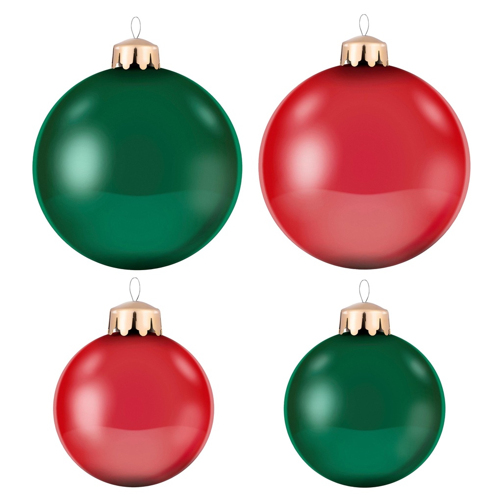ARTICASA Christmas Inflatable Ball 35cm and 55cm