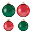 ARTICASA Christmas Inflatable Ball 35cm and 55cm