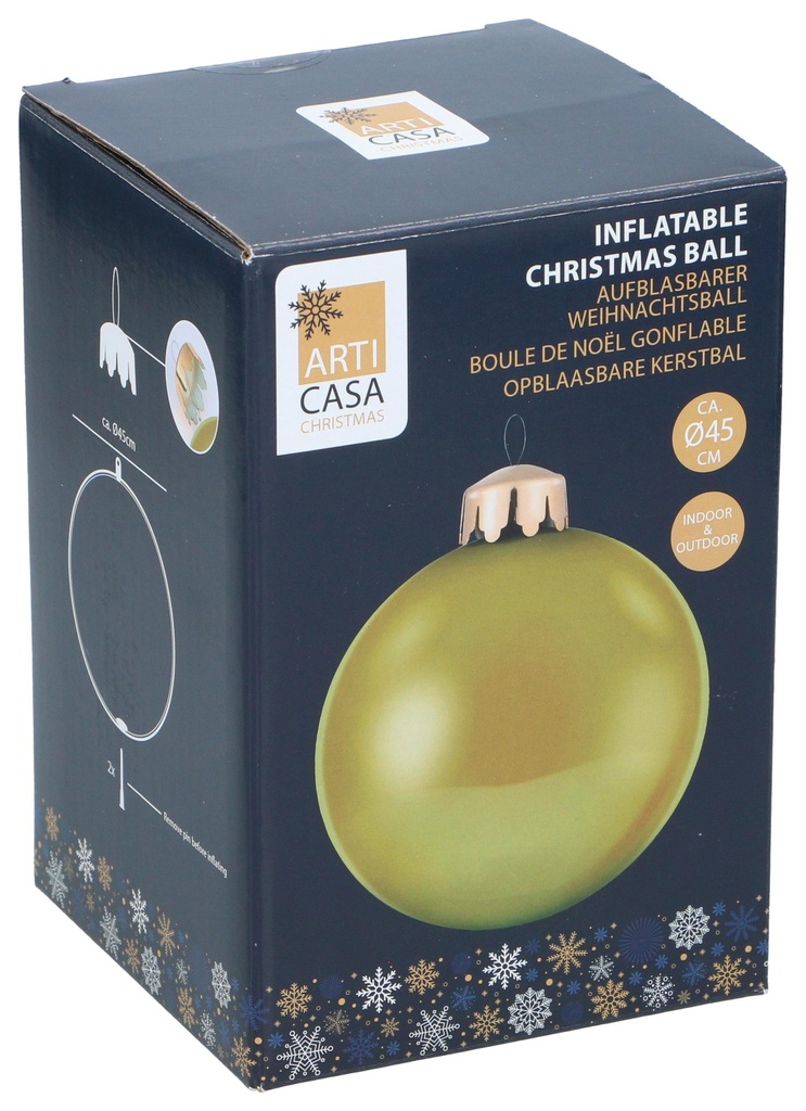 ARTICASA Inflatable Christmas Ball 45cm