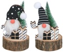 ARTICASA Christmas Gnome Decoration Ø6.5x11.5cm