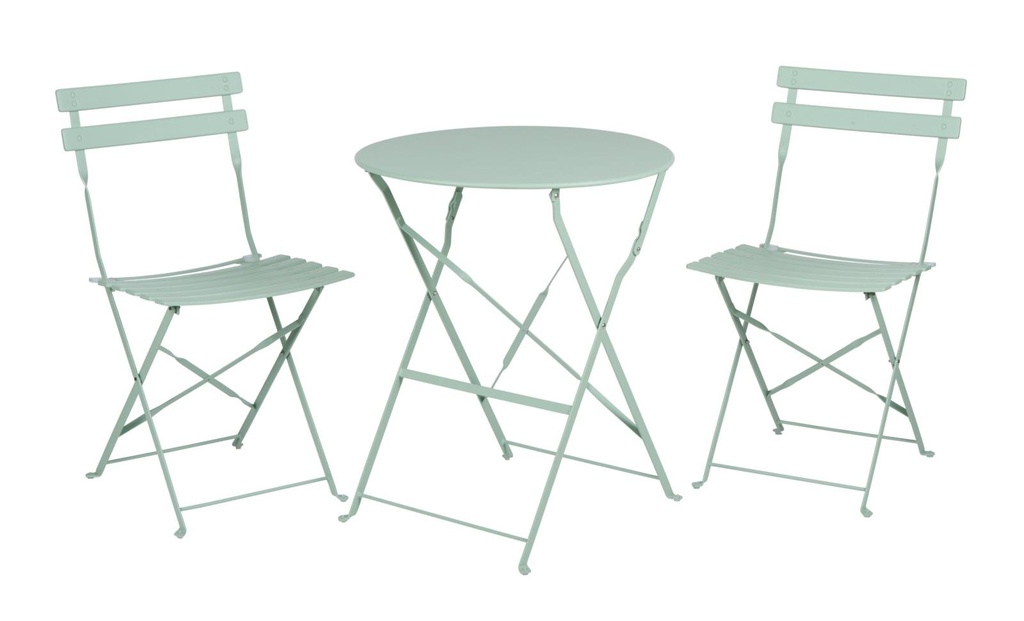 [871125230518] ARTICASA Outdoor Bistro Set Round Table and Chairs