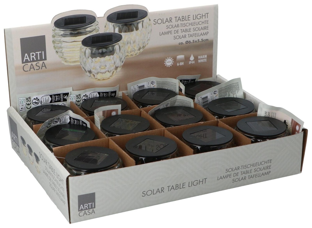 ARTICASA Solar Table Lantern