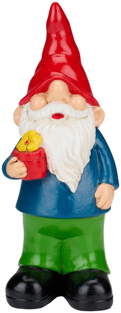 ARTICASA Garden Sculpture Gnome Red Cap 27cm