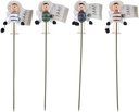 ARTICASA Garden Stake Bee Decoration 48cm