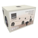 ARTICASA Solar String Light Black Balls Outdoor