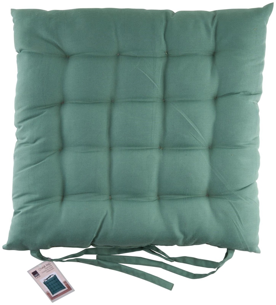 ARTICASA Garden Chair Cushion Green 40x40x6cm