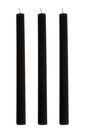 ARTICASA Ribble Dinner Candle Black 25cm