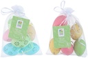 ARTICASA Easter Eggs Ø4cm Gold and Floral Design