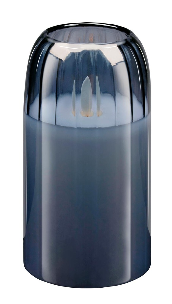 ARTICASA LED Candle Ø7.5x15cm Grey Moving Wick