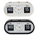 ARTICASA Flip Calendar Clock 20x6x9.5cm
