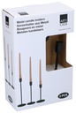 ARTICASA Candle Holder Black 8.5x17x26cm