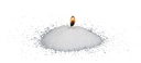 ARTICASA Candle Sand with 6 Wicks 14x5x17cm 400g
