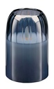 ARTICASA LED Candle Ø7.5x12.5cm Grey Moving Wick
