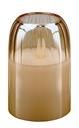 ARTICASA LED Candle Ø7.5x12.5cm Cream Moving Wick