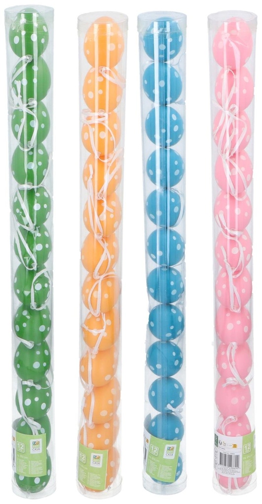 ARTICASA Easter Eggs Ø6cm Four Colours