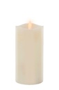 ARTICASA LED Candle Ø7.5x15cm Ivory Wetlook