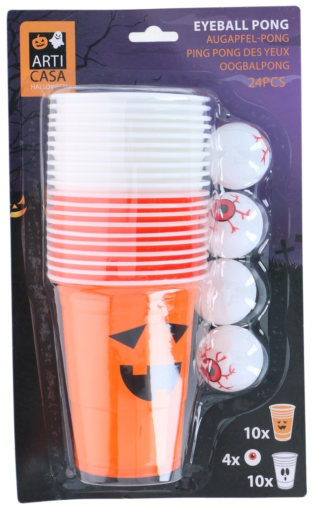 ARTICASA Halloween beer pong game