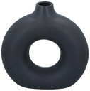 ARTICASA Vase Round Black 31x10.5x31cm