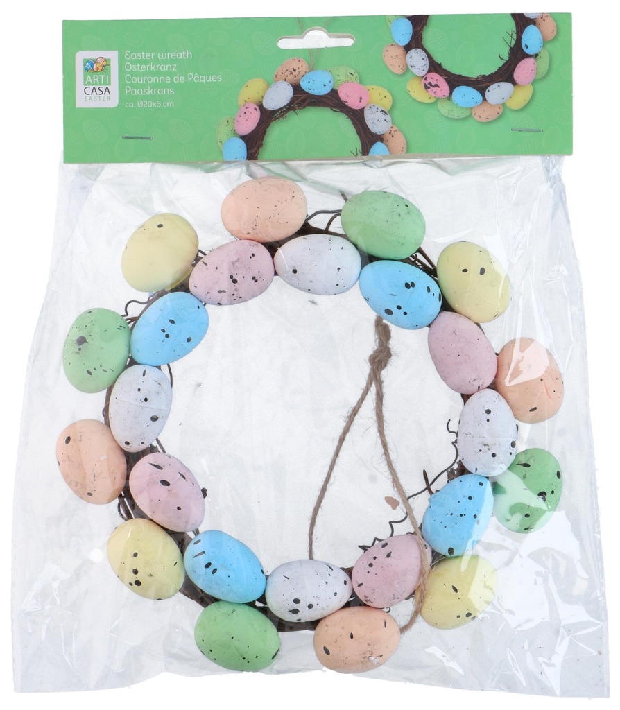 ARTICASA Easter Wreath Ø20cm