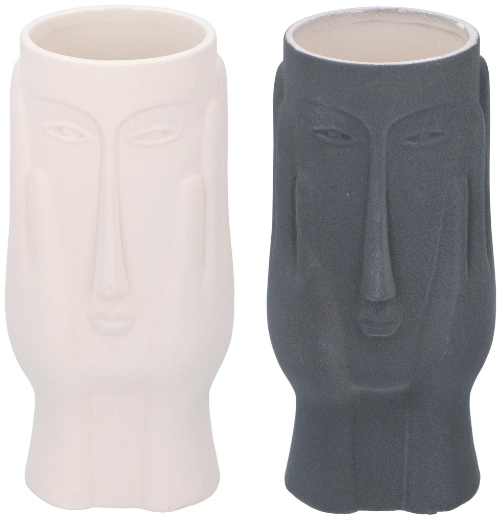 ARTICASA Head Vase Small Decorative 23cm