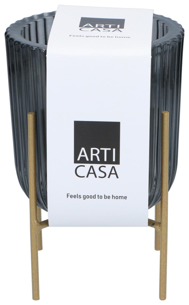 ARTICASA Candle Holder Frame Ø9xh9.5cm