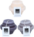 ARTICASA Decorative Round Candle Ø9.5xh8cm