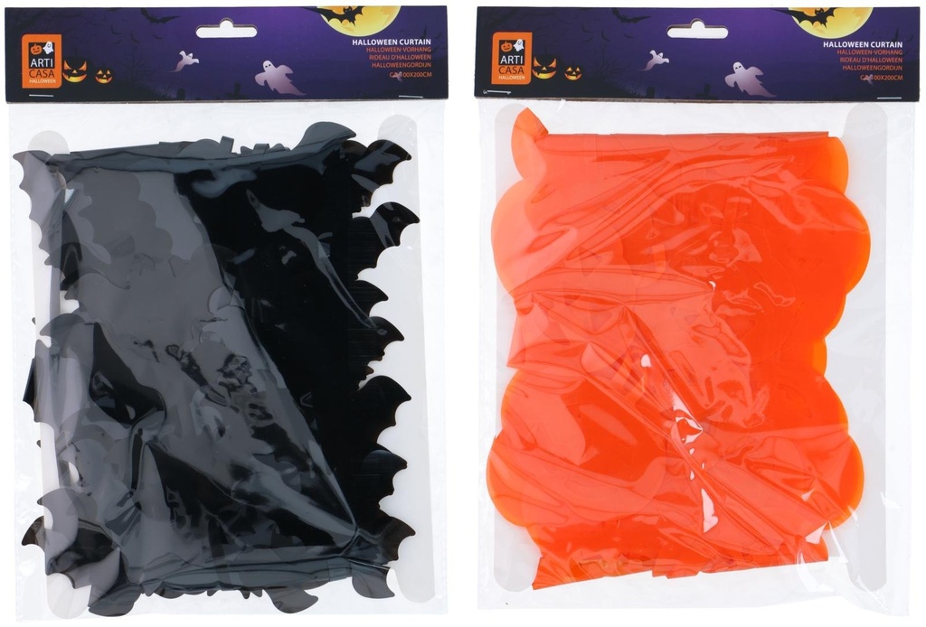 ARTICASA Halloween Curtain 100x200cm