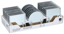 ARTICASA Deco Plate Mirror Round/Square 10x10cm