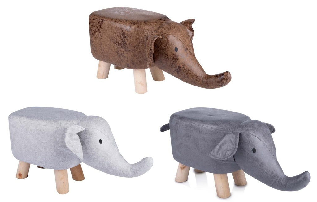 ARTICASA Chair Decoration Elephant 58x22.5x27cm
