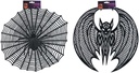 ARTICASA Halloween Placemat Spider & Bat Ø38cm