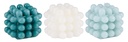 ARTICASA Decorative Bubble Candle 7.5x7.5x6.5cm