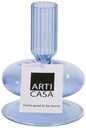 ARTICASA Candle Holder UFO Ø8x11cm Blue