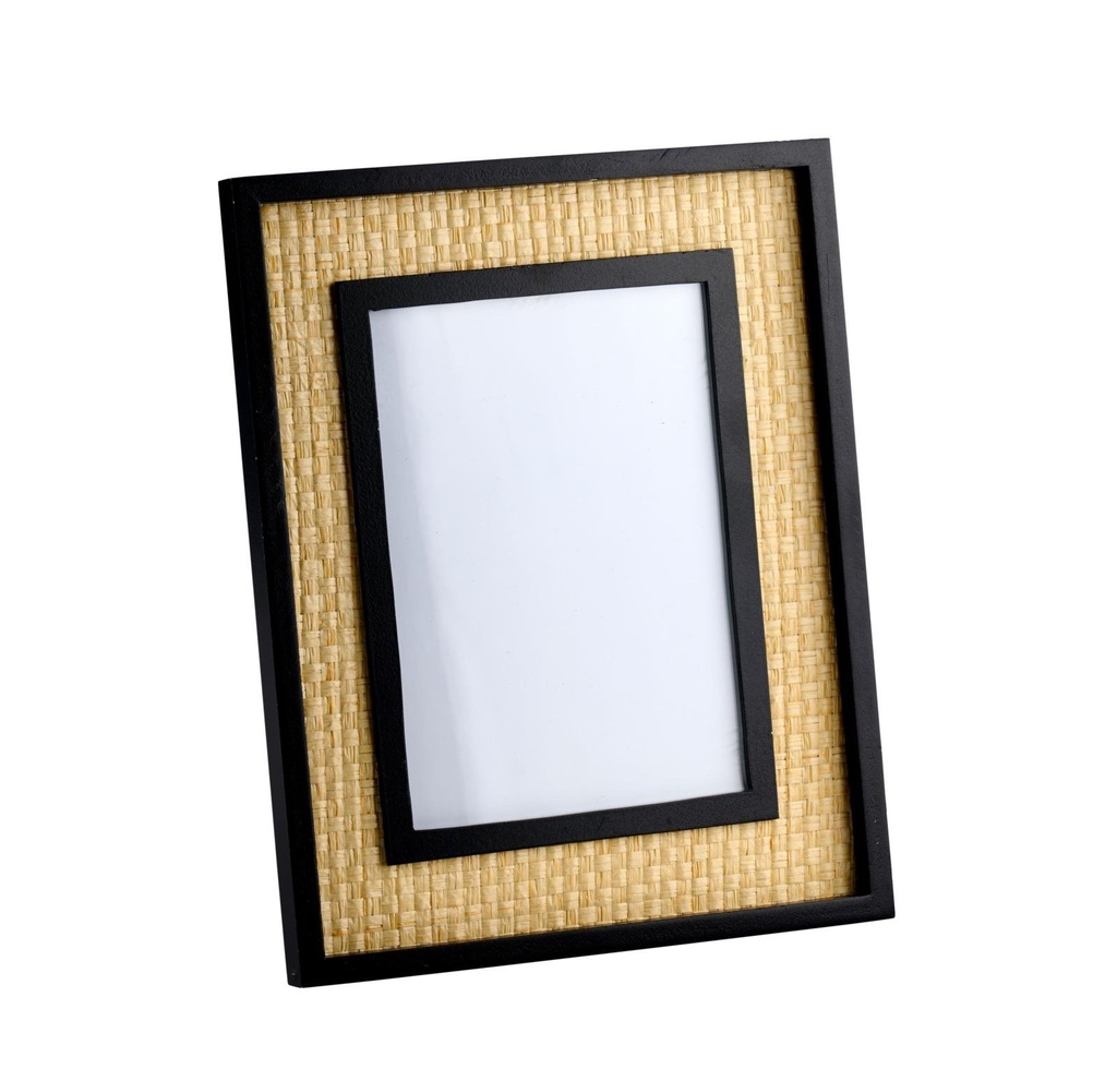 ARTICASA Photo Frame Rattan 21x26cm