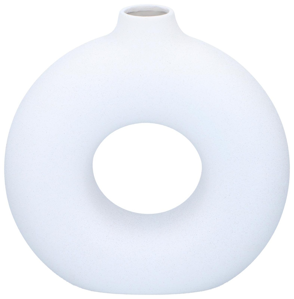 ARTICASA Vase Round White 31x10.5x31cm