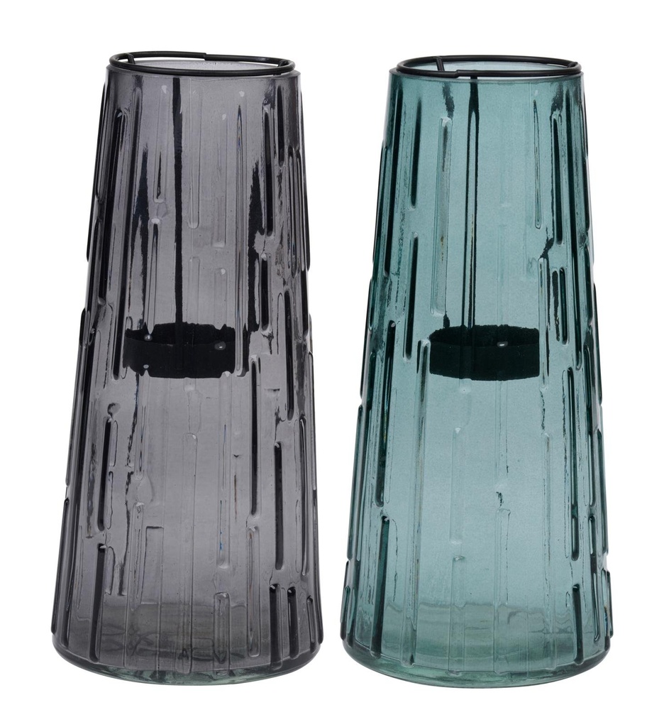 ARTICASA Vase with Candle Holder Ø10x22.5cm