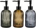 ARTICASA Soap Dispenser Black Pump Ø7.5x19cm