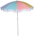 ARTICASA Beach Umbrella With Frills Ø1.6m