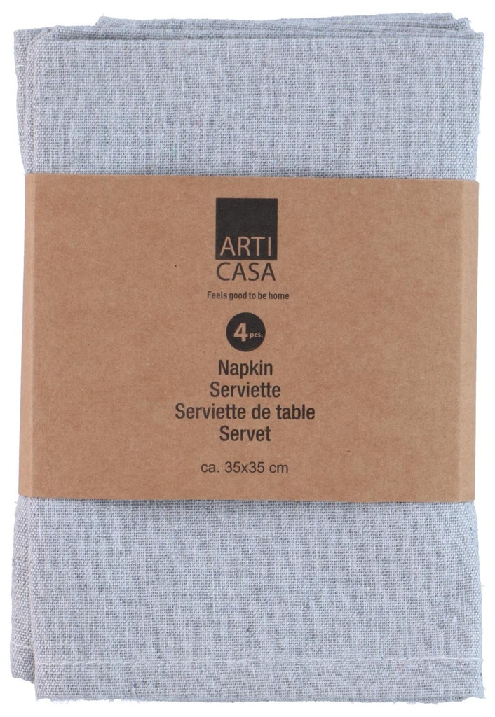 ARTICASA Napkin Grey 35x35cm