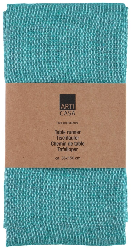 ARTICASA Table Runner Blue 35x150cm