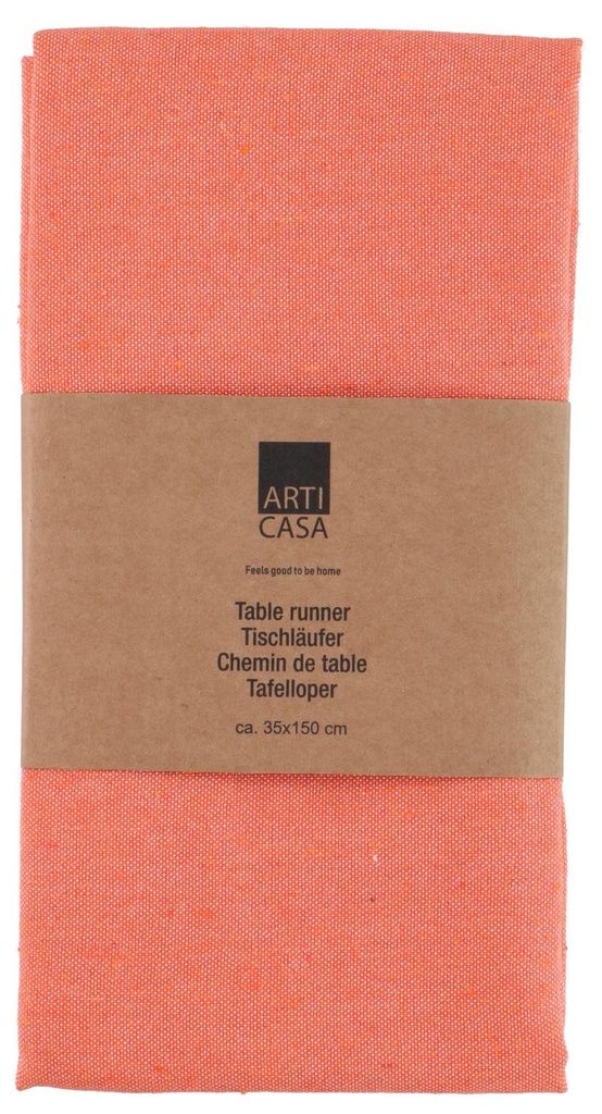 ARTICASA Table Runner Orange 35x150cm